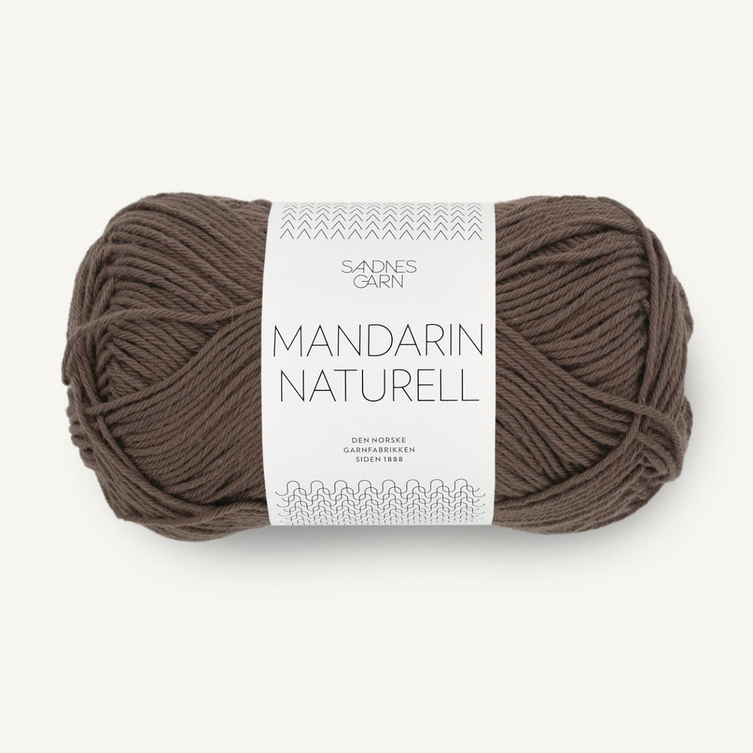 Mandarin Naturel garn fra Sandnes Garn