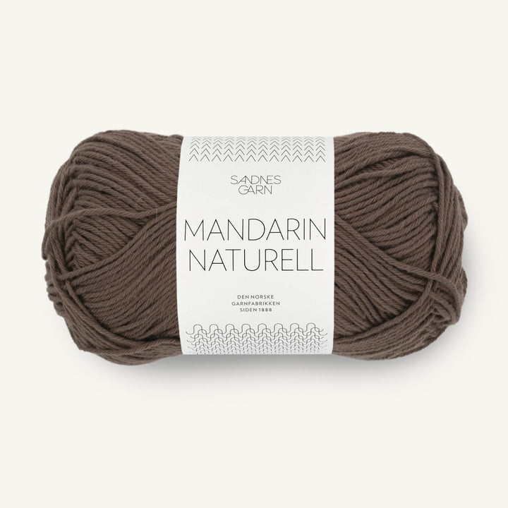 Mandarin Naturel garn fra Sandnes Garn