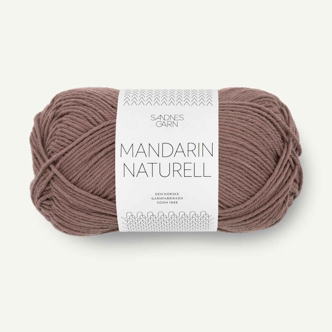 Mandarin Naturel garn fra Sandnes Garn Agern