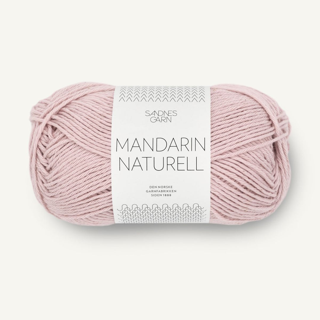 Mandarin Naturel garn fra Sandnes Garn