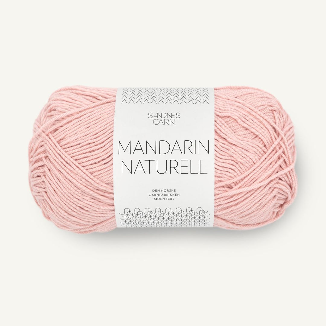 Mandarin Naturel garn fra Sandnes Garn