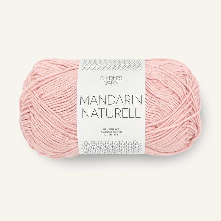 Mandarin Naturel garn fra Sandnes Garn