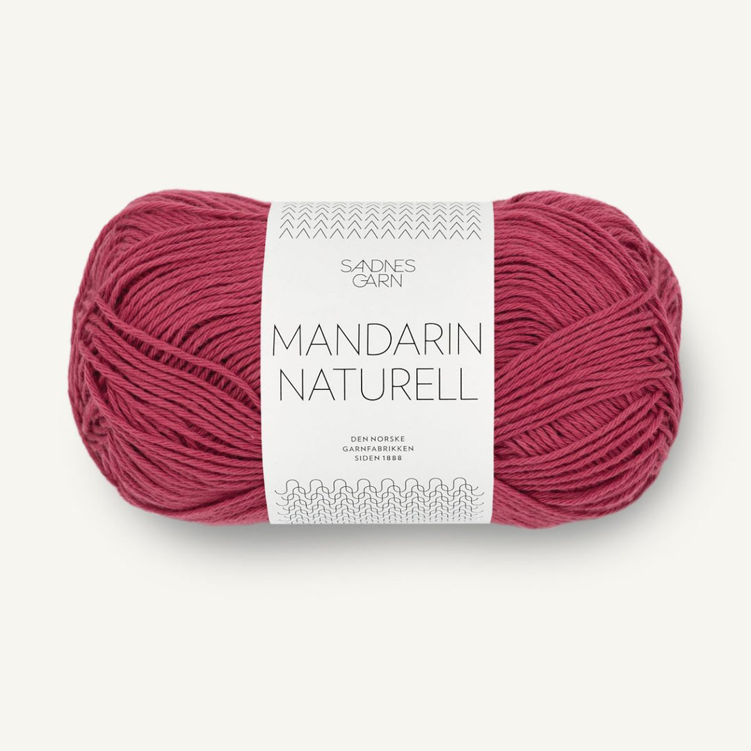 Mandarin Naturel garn fra Sandnes Garn