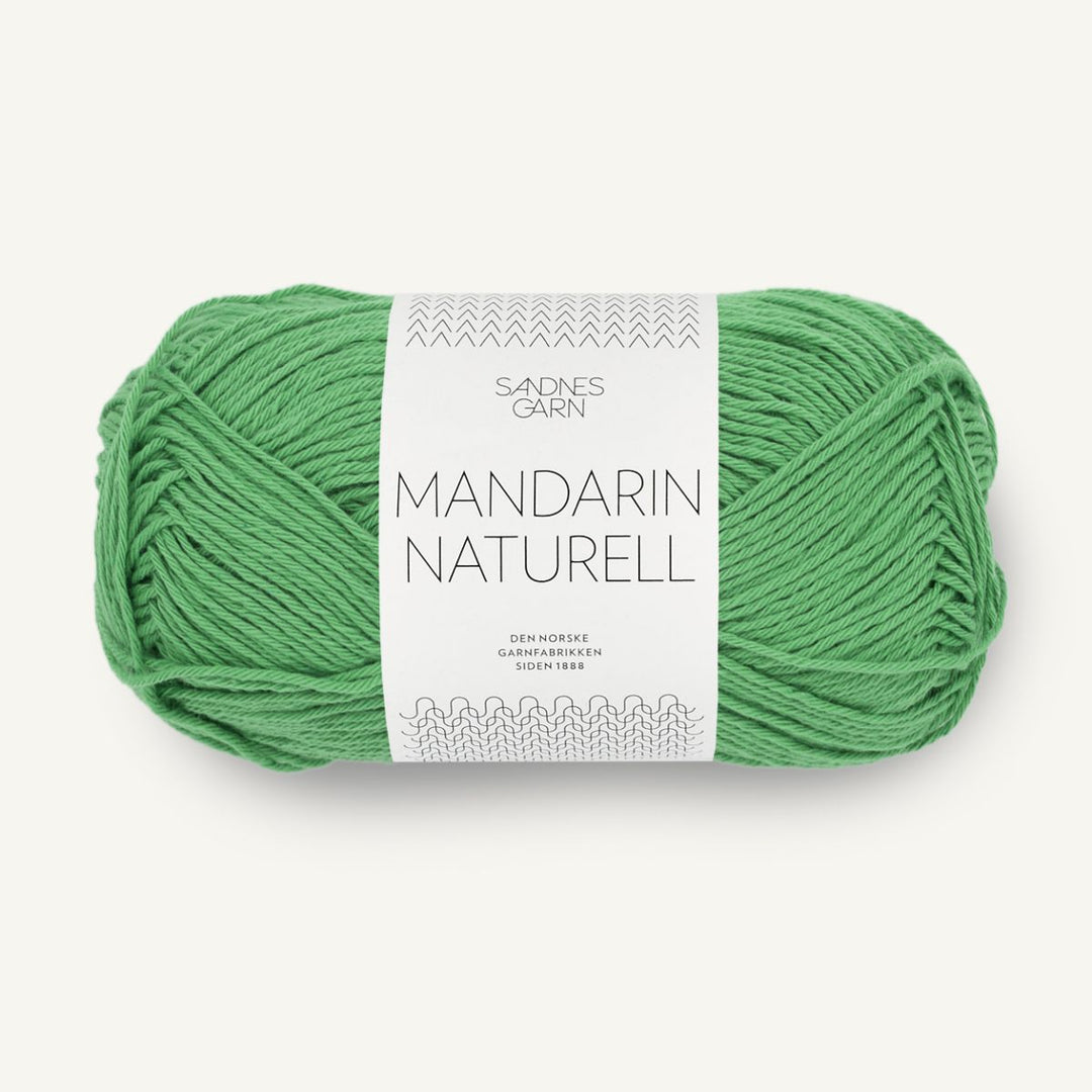 Mandarin Naturel garn fra Sandnes Garn