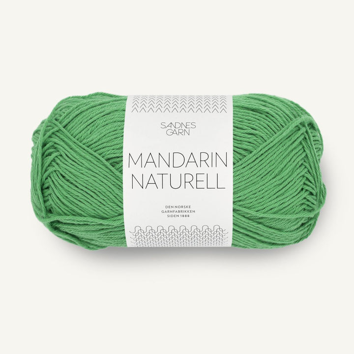 Mandarin Naturel garn fra Sandnes Garn