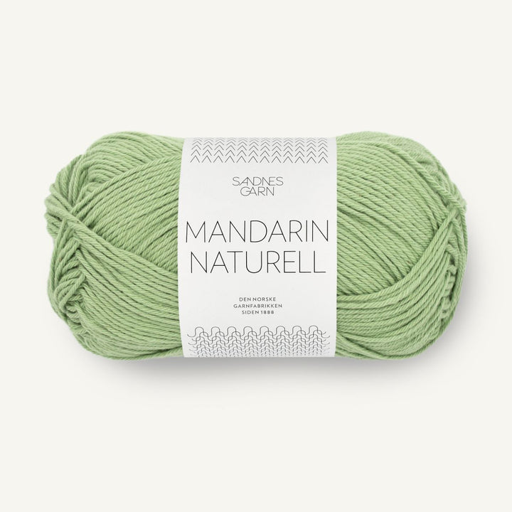 Mandarin Naturel garn fra Sandnes Garn Grøn
