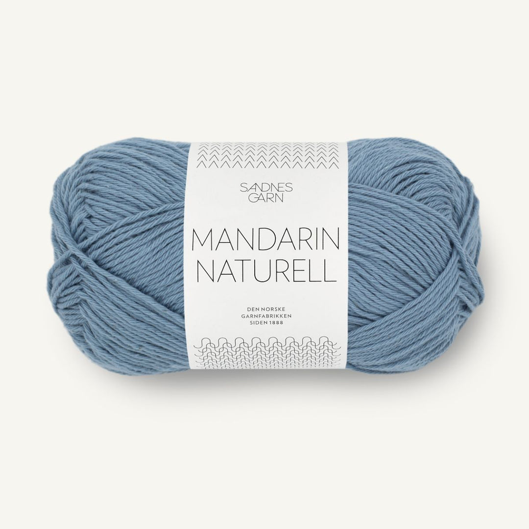Mandarin Naturel garn fra Sandnes Garn