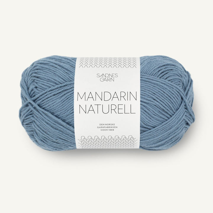 Mandarin Naturel garn fra Sandnes Garn