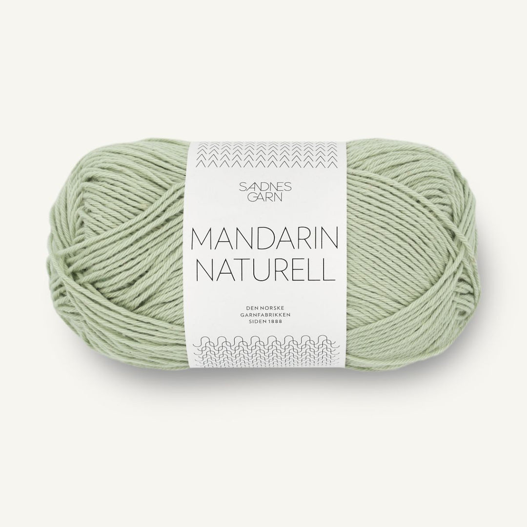 Mandarin Naturel garn fra Sandnes Garn