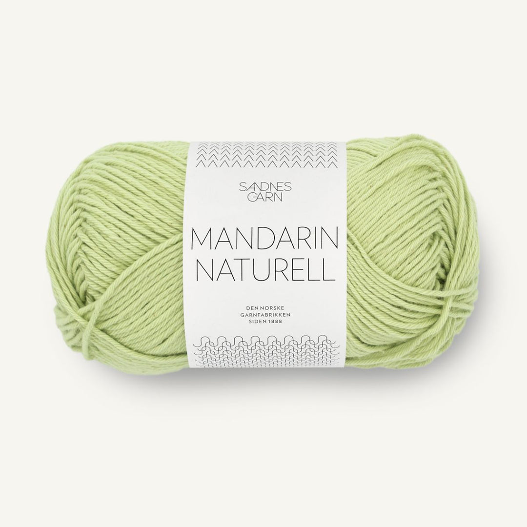 Mandarin Naturel garn fra Sandnes Garn