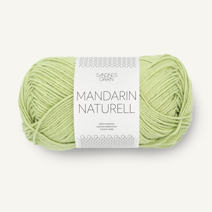 Mandarin Naturel garn fra Sandnes Garn