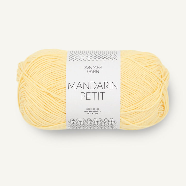 Mandarin Petit garn fra Sandnes Garn Gul
