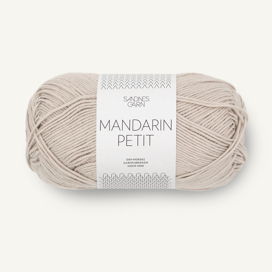 Mandarin Petit garn fra Sandnes Garn Kahki