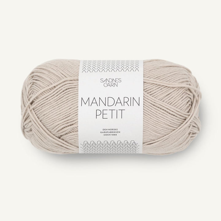 Mandarin Petit garn fra Sandnes Garn Kahki