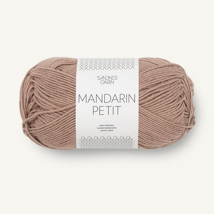Mandarin Petit garn fra Sandnes Garn Iskaffe