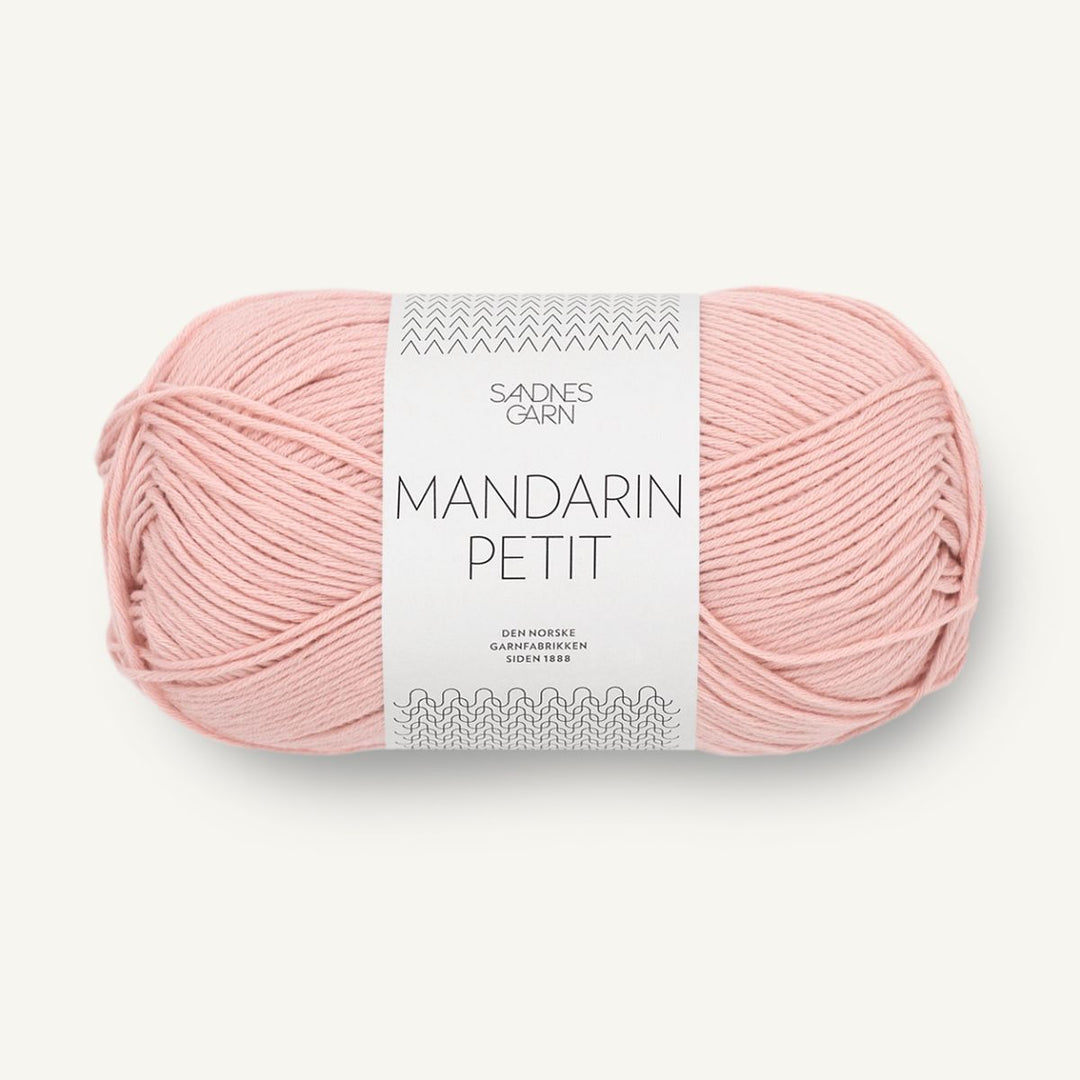 Mandarin Petit garn fra Sandnes Garn Lys ferskenblomst