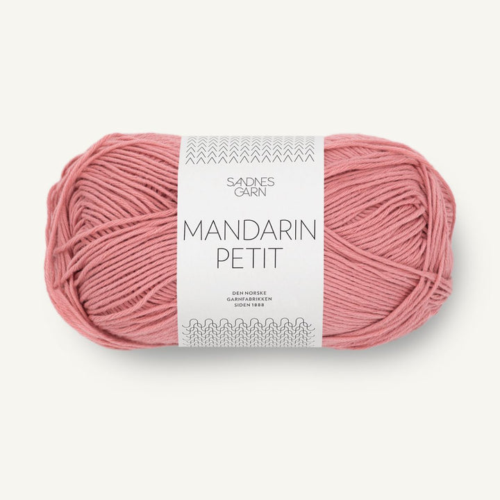 Mandarin Petit garn fra Sandnes Garn Rosa