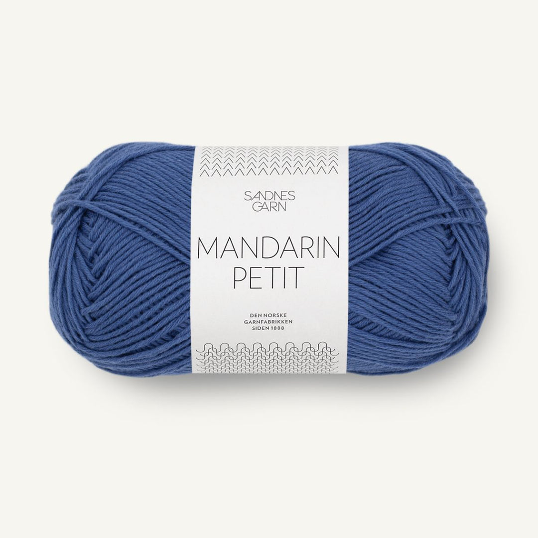 Mandarin Petit garn fra Sandnes Garn Mellemblå