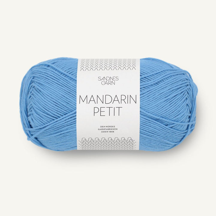 Mandarin Petit garn fra Sandnes Garn Blå