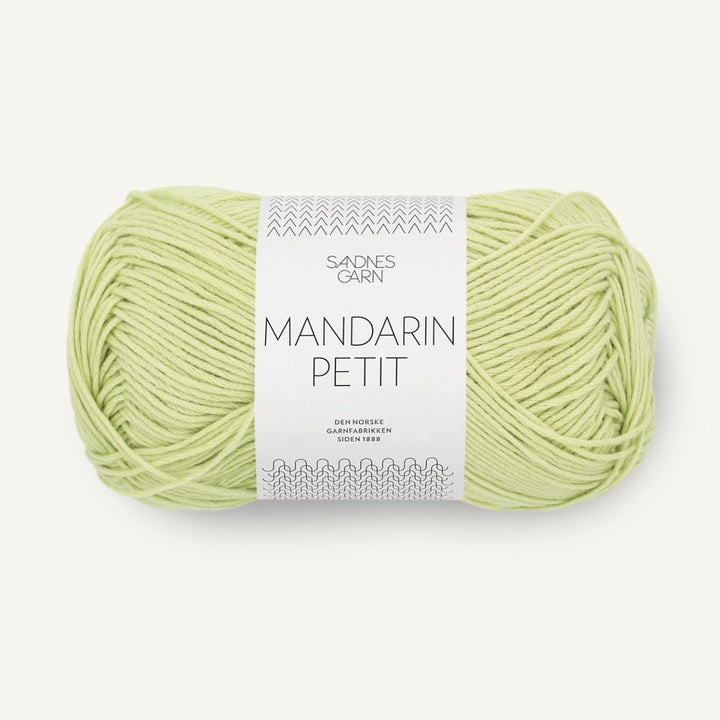 Mandarin Petit garn fra Sandnes Garn Lime punch