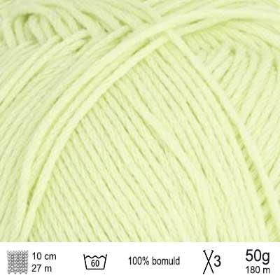 Mandarin Petit garn fra Sandnes Garn Bright lime