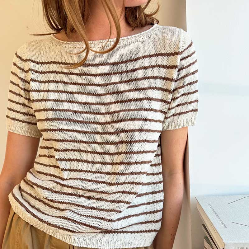Manon Tee fra Le Knit i Sunday Garn