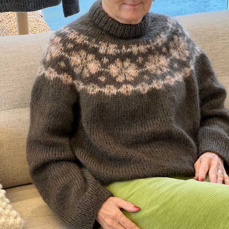 Margaret sweater fra Le Knit (Opskrift i fysisk papirudgave) - KreStoffer