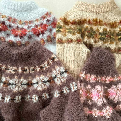 Margaret sweater fra Le Knit (Opskrift i fysisk papirudgave) - KreStoffer
