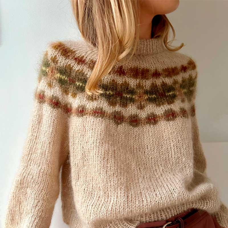 Margaret sweater fra Le Knit (Opskrift i fysisk papirudgave)