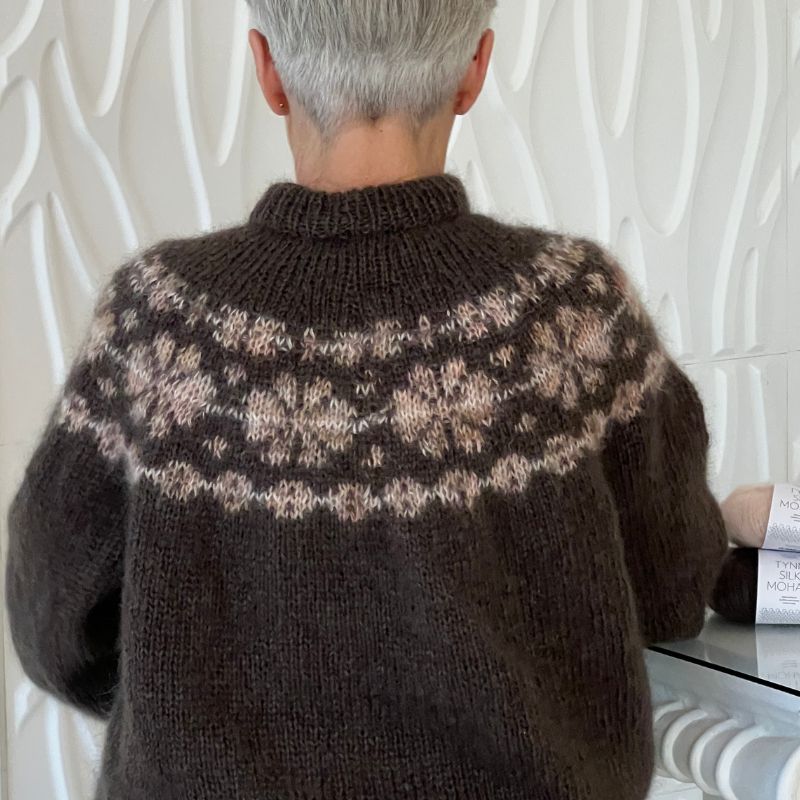 Margaret sweater fra Le Knit (Opskrift i fysisk papirudgave) - KreStoffer