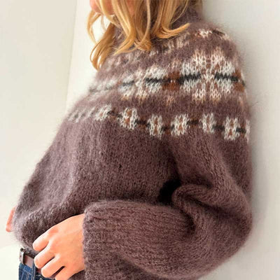 Margaret sweater fra Le Knit (Opskrift i fysisk papirudgave) - KreStoffer