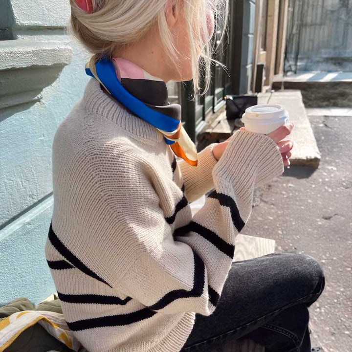 Marseille Sweater fra PetiteKnit (Opskrift i fysisk papirudgave)