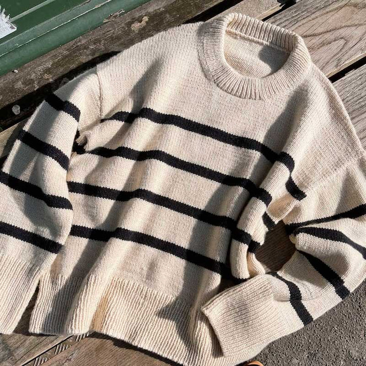 Marseille Sweater fra PetiteKnit (Opskrift i fysisk papirudgave)