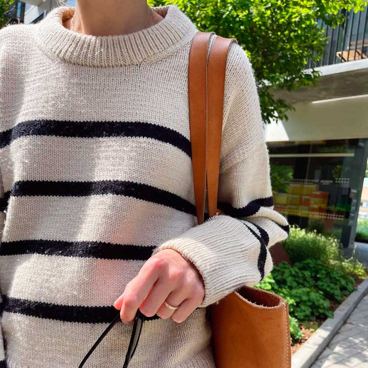 Marseille Sweater fra PetiteKnit (Opskrift i fysisk papirudgave)
