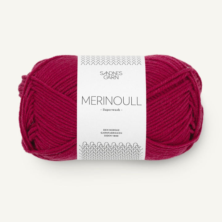 Merinould garn fra Sandnes Garn Rumba red