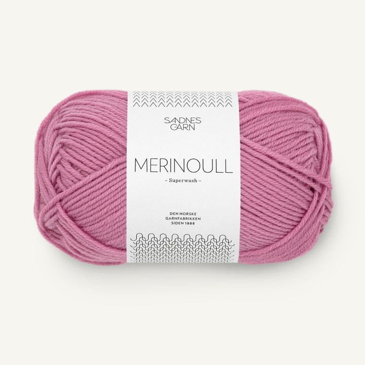 Merinould garn fra Sandnes Garn Rosa