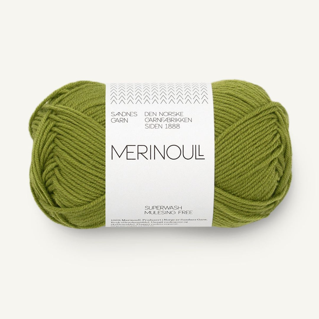 Merinould garn fra Sandnes Garn Matcha