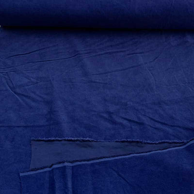 Babyfløjl med lidt stræk i blålilla