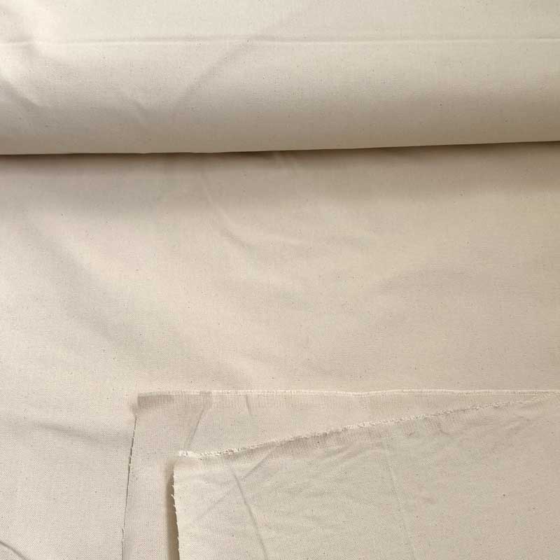 Kraftig canvas i off-white
