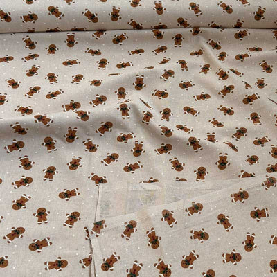 Canvas julestof med Brunsvigermand