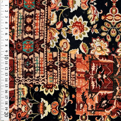 Fast digital viscose med Afrikas mystik Marokko