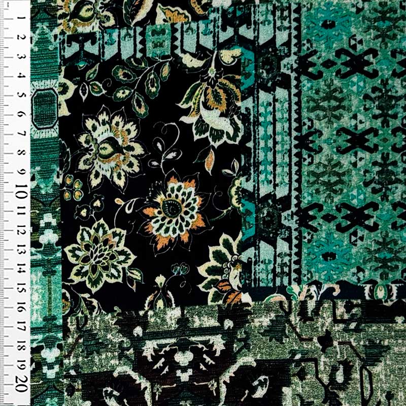 Fast digital viscose med Afrikas mystik Okavangodelta