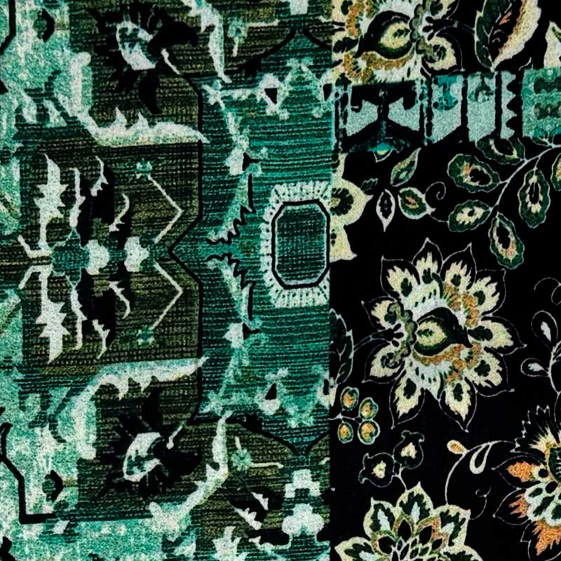 Fast digital viscose med Afrikas mystik Okavangodelta