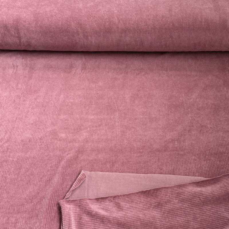 Fløjlsjersey i rosa