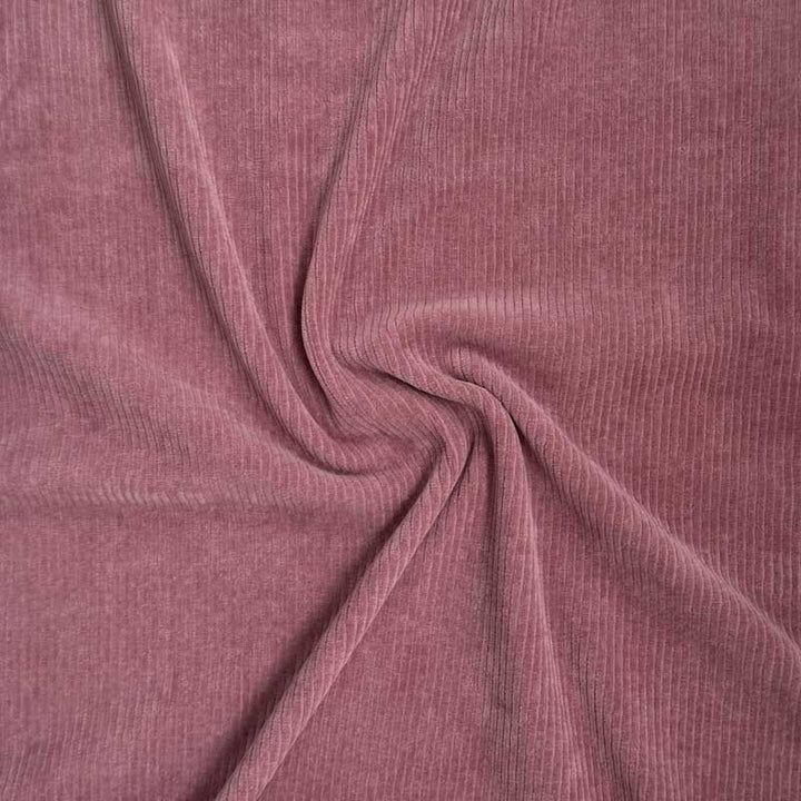 Fløjlsjersey i rosa