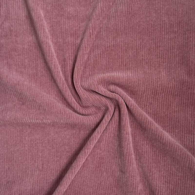 Fløjlsjersey i rosa