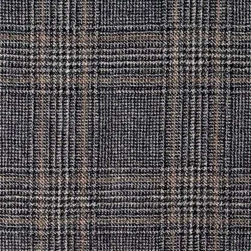 Ternet Italiensk uld med brun strib