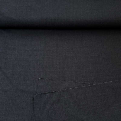 Klassisk Italiensk uld i mørk gråmeleret