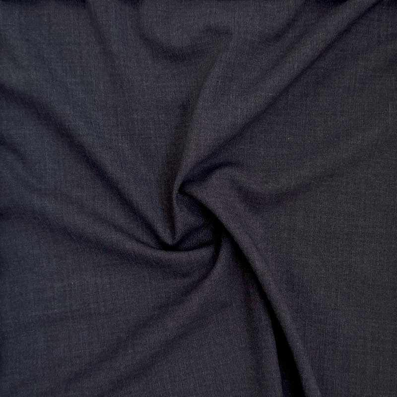 Klassisk Italiensk uld i mørk gråmeleret