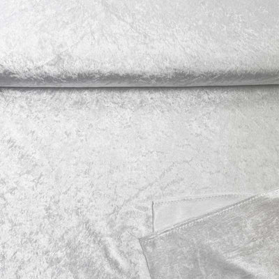 Nervøs velour i hvid